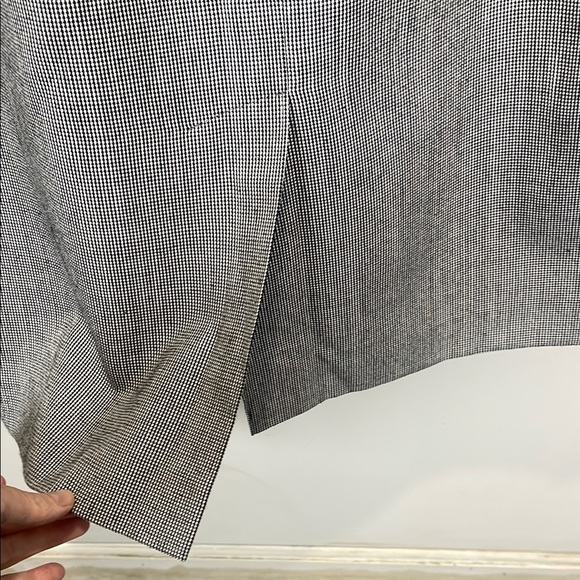 Emily… Vintage 80’s Gray and White Plaid Gingham Suit Jacket + Skirt - Picture 8 of 16